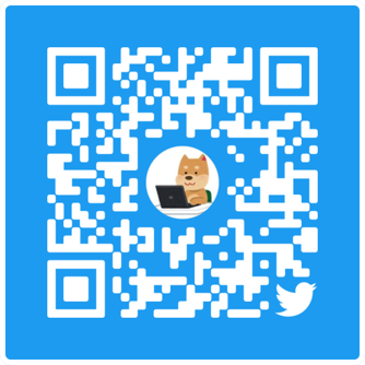 電算犬Twitter QRコード